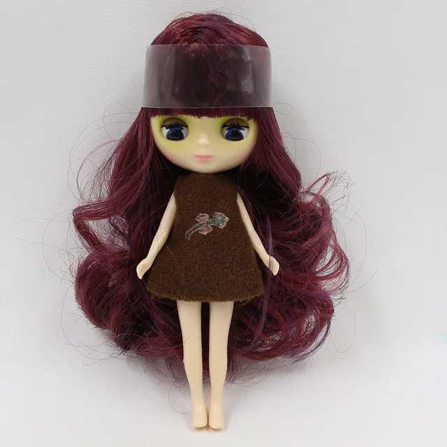 nude doll Ледяная Обнаженная мини кукла blyth 11 см кукла 27 видов стиля для девочки подарок - Цвет: nude doll