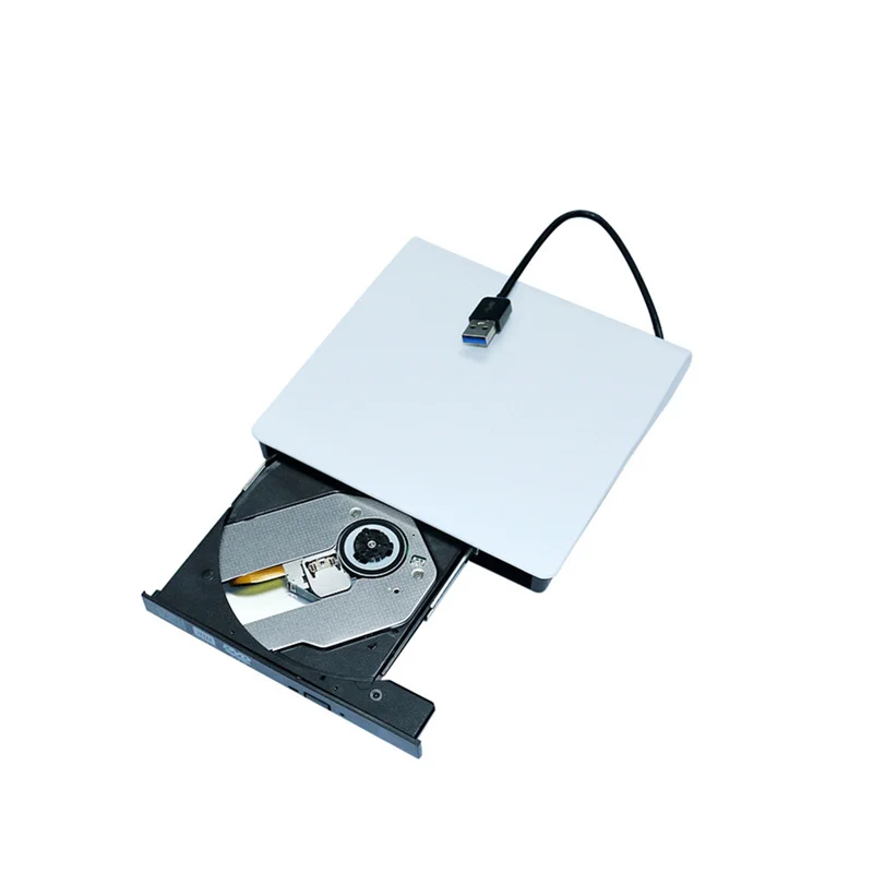 Внешний USB 3 0 высокоскоростной DL DVD RW ГОРЕЛКА CD писатель тонкий портативный
