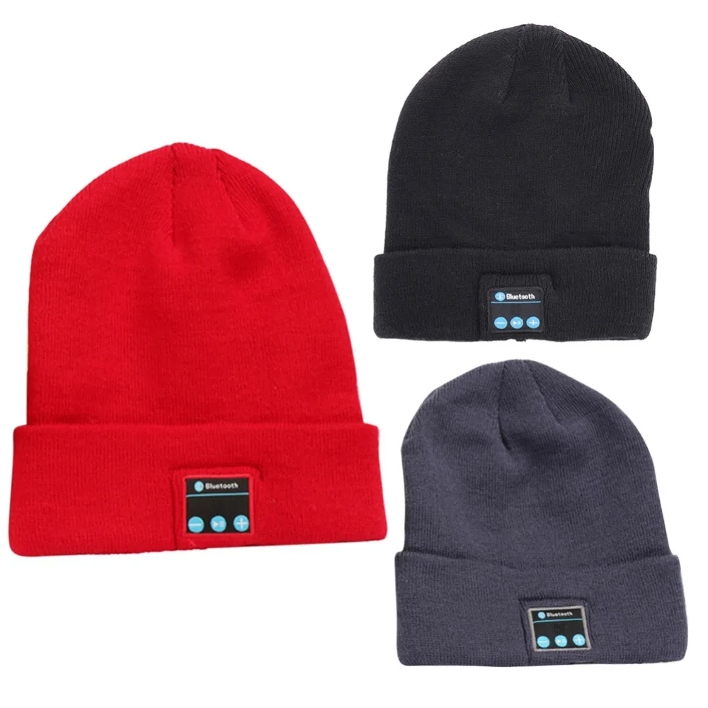 Теплая шапка с Bluetooth мягким и умным микрофоном Беспроводная музыкальная
