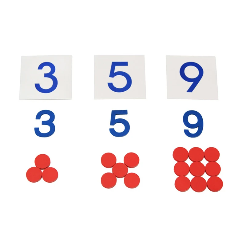 Детская игрушка Монтессори карточки и прилавки раннее детское образование