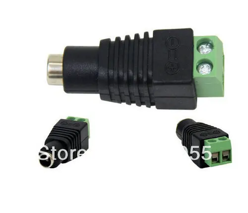 2.1mm x 5.5mm Female DC Plug Power Jack Connector Removable Terminal Block Adapter for CCTV Camera Led light | Обустройство дома