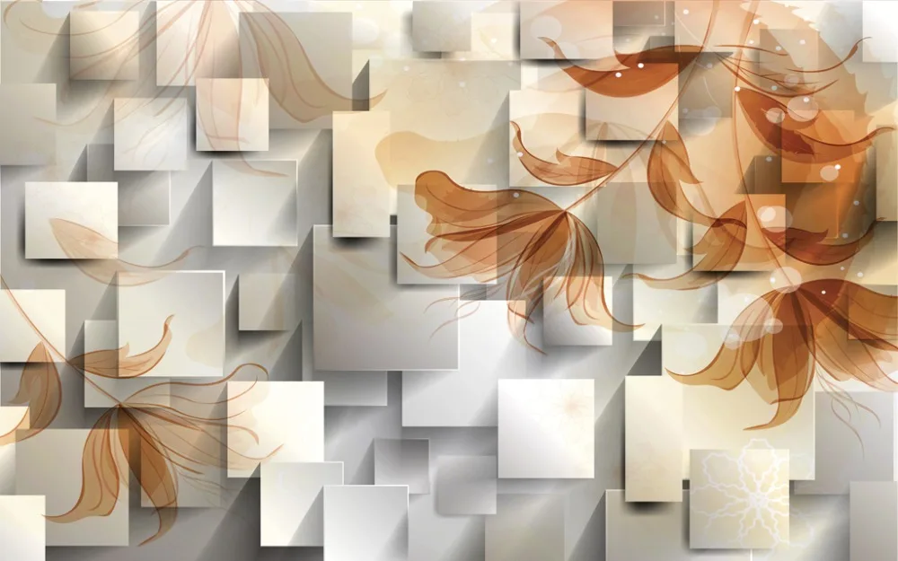 European Curtains For Living room 3D square box Curtain The Bathroom Custom Fabric Hooks | Дом и сад