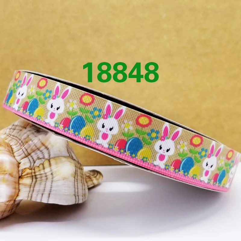 Бесплатная доставка 50 ярдов мультяшная печатная корсажная лента 18877 | Дом и сад