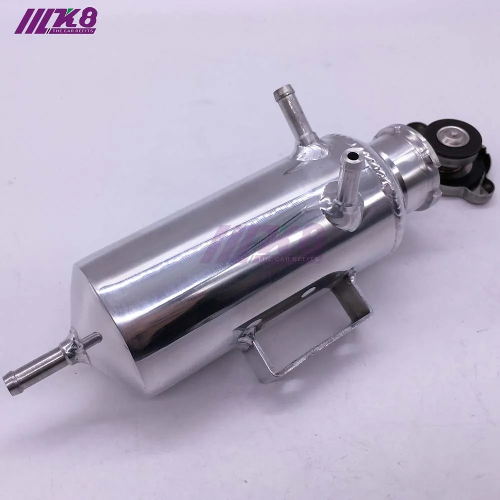 RADIATOR COOLANT OVERFLOW BREATHER TANK - RACE DRIFT ENGINE WATER ALLOY BOTTLE |