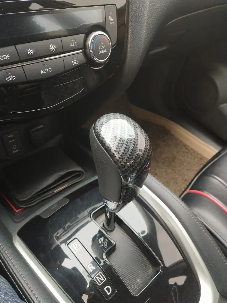 Чехол накладка для X trail Xtrail Rogue T32 2014 2015 2016 аксессуары автомобиля из углеродного