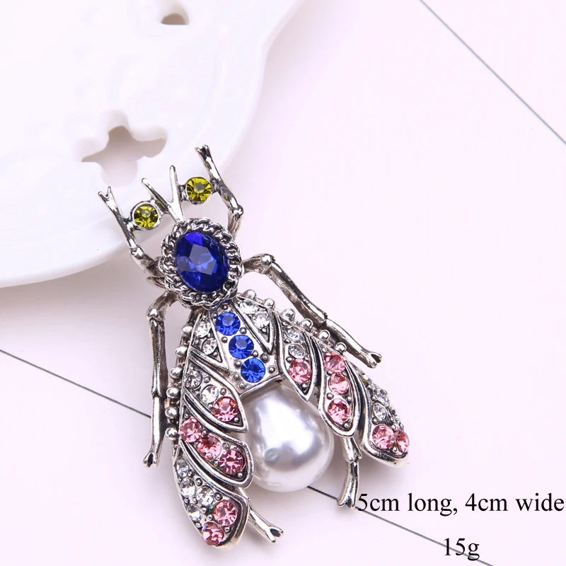 

insect brooch pin jewelry brooches for women cute pins metal broche rhinestone lapel pin men jewelry