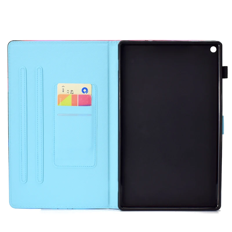 Симпатичный чехол для Amazon Fire HD 10 2019 2017 мягкий с подставкой|Чехлы планшетов и