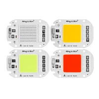 5pcslot 20w 30w 50w led cob chip ac 220v 110v smart ic chip for led floodlight spotlight blue day white green red yellow warm