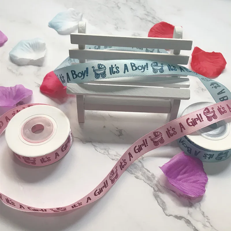 10 ярдов это мальчик/ленточки для девочек свадебного печенья драги Конфеты