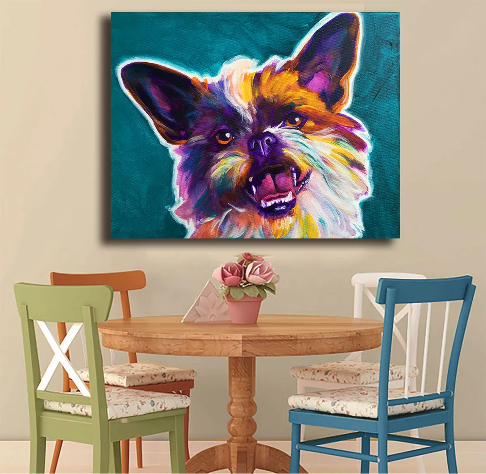 

Large Size Wall art Spicy Surprise animal Canvas Painting For Living Room Home Decoration Oil Painting On Canvas Wall Painting