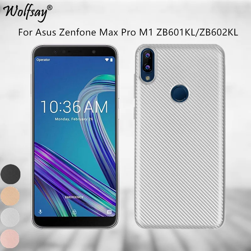 Wolfsay Asus Zenfone Max Pro M1 ZB602KL Case Slim Soft Silicone For Cover ( ZB601KL ) X00TD | Мобильные телефоны и