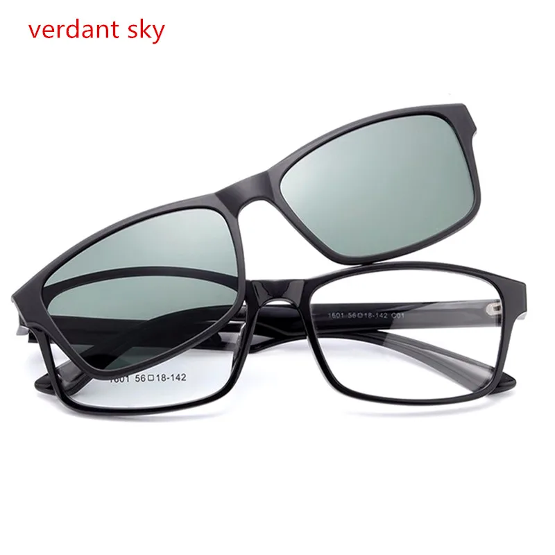 2017 TR90 Новый крутой зажим для линз на солнцезащитных очках мужские