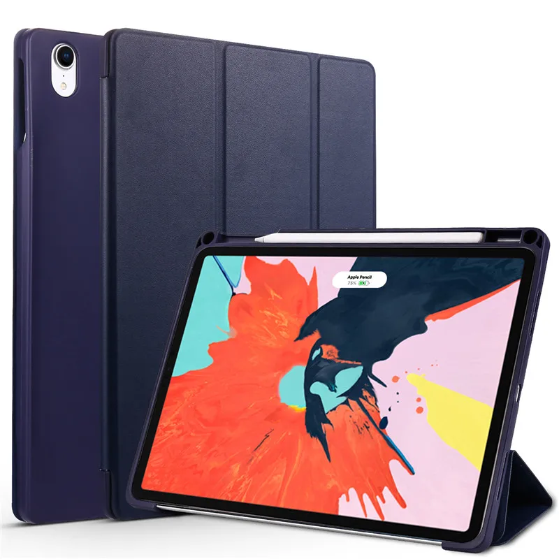 Магнитный смарт-чехол для iPad Pro 11 2018 чехол-подставка тройного сложения с