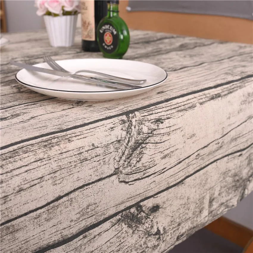 Хлопчатобумажная скатерть льняная искусственная кора фон для фотосъемки ткань