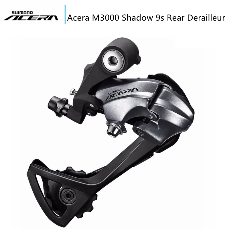 Shimano ACERA M3000 Shadow 9 скоростей задний Механический горный переключатель | Спорт и