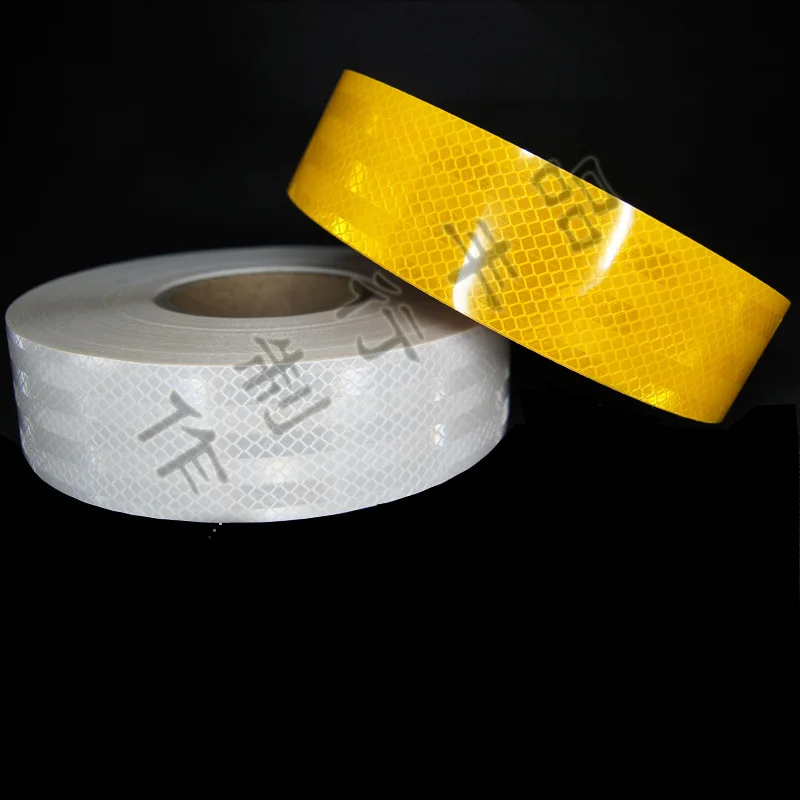 Светоотражающие наклейки длиной 45 м ширина 5 см красная/желтая/флуоресцентная