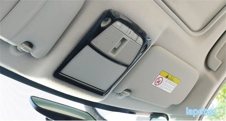 Lapetus Передняя Крыша лампы для чтения крышка Накладка подходит Nissan X-Trail X Trail T32 Rogue