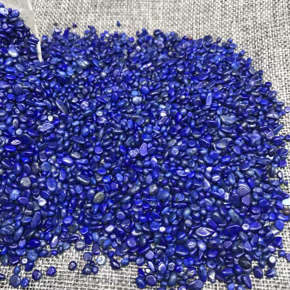 AAA+50g 5 7mm Natural Blue Lapis Lazuli Quartz Crystal Polished Gravel Specimen natural stones and minerals Fish Tank stones|natural minerals|stones
