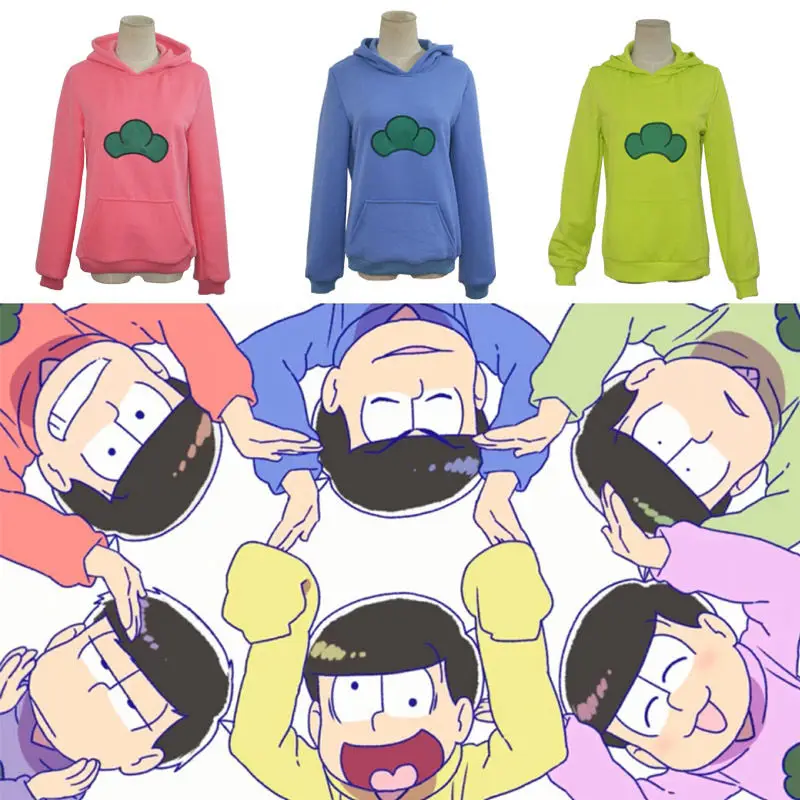 Mr Osomatsusan косплей японское аниме толстовка свитер утепленный костюм Osomatsu san пальто