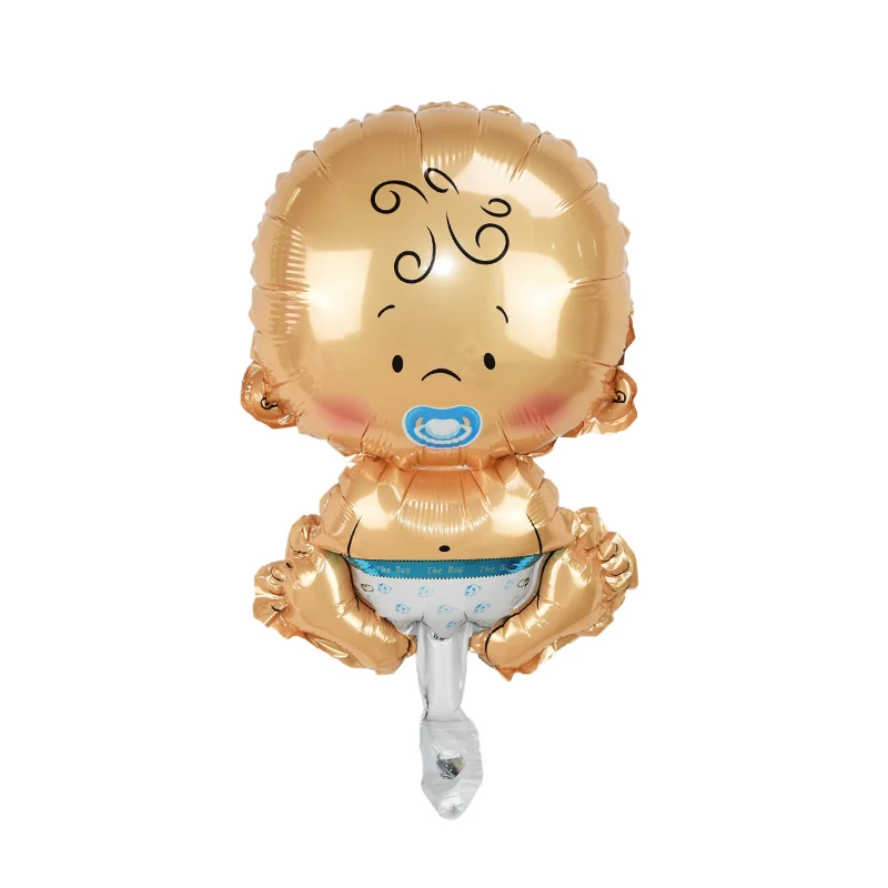 5 шт./компл. Baby Shower Фольга шары Детские День рождения Фольга шарами его для мальчиков и для девочек с принтом в виде букв, Пол раскрыть поставки 75z