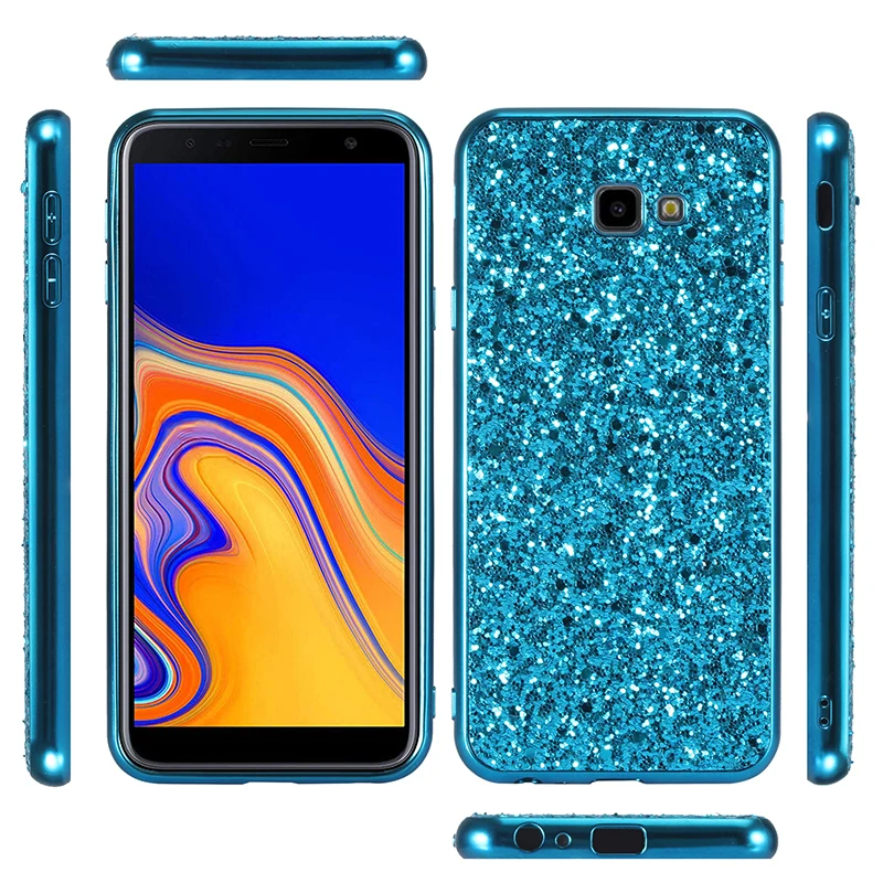 Showkoo покрытие корпуса блестящий чехол для телефона samsung Galaxy J4 плюс 2018 мягкий