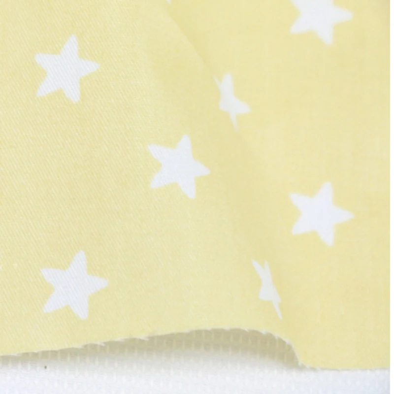 5 шт. 40см * 50см розовый синий серый желтый звезда печатный 100% хлопковая ткань Телас пэчворк ткани ремесла шитья квилтинг материал