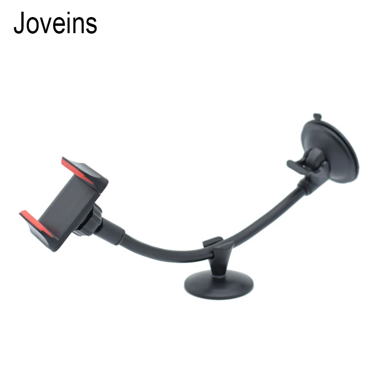 JOVEINS Универсальный лобовое стекло автомобильный держатель телефона приборной панели 8,5 дюймов Long Arm автомобилей телефон крепление для iPhone X XS 8 7 6 samsung - Цвет: Красный