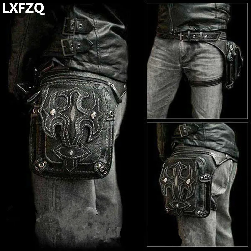 Стимпанк кобура защищенный кошелек плечо рюкзак кожаная мужская сумка carteras mujer