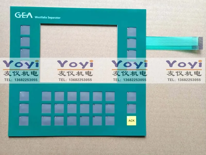 

1 шт., пленка для кнопок 0005-4050-818 (6AV6642-5DC10-1AC0)