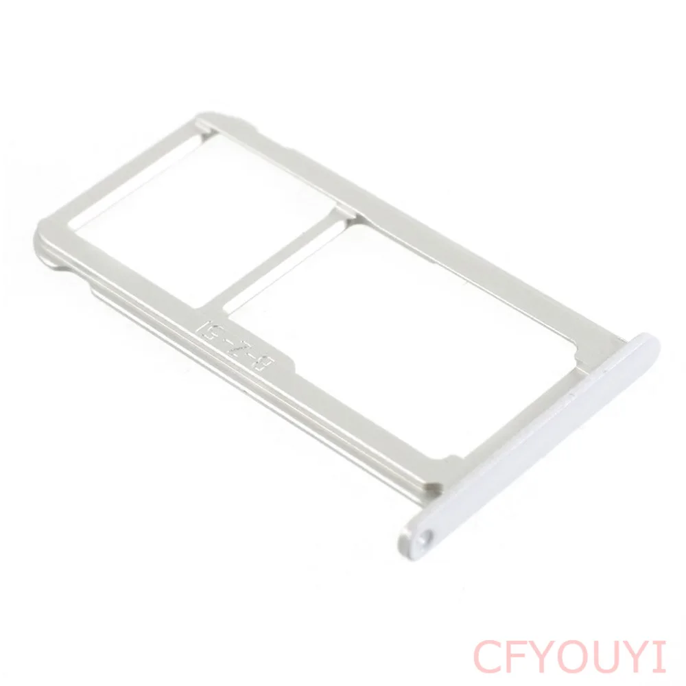 CFYOUYI sim-карта лоток держатель Слот Часть Для huawei P10 - Цвет: White
