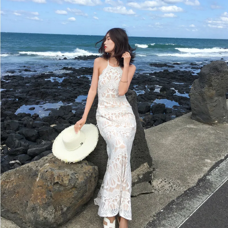 Летнее женское платье 2019 пикантные Винтаж облегающее элегантное в стиле бохо с
