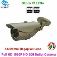 Lihmsek, профессиональная металлическая HD SDI камера, 1080 мп, 1/3 P, ", CMOS сенсор, цифровая HD-SDI безопасности, камера видеонаблюдения