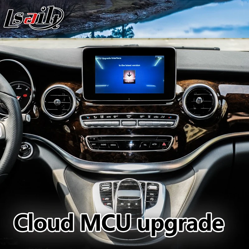Lsailt Android gps-навигатор для Mercedes benz V class NTG 5,0 видео интерфейс Зеркало Ссылка Яндекса navi коробка с Carplay