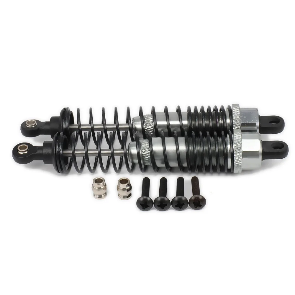 Oil filled adjustable 108mm aluminum shock absorber for rc car 1/10 buggy monster truck upgraded hop-up parts Traxxas hsp hpi | Игрушки и