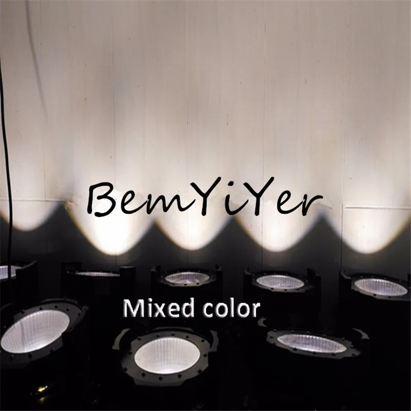 4 шт./лот 100 ватт Светодиодная лампа студия Par свет W/двери сарая/холодный + теплый