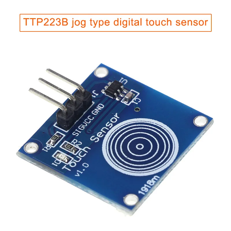 Фото New Hot TTP223B Digital Touches Sensor Capacitive Switch Module NV99 Безопасность и защита New Hot TTP223B Digital Touches Sensor Capacitive Switch Module NV99 Безопасность и защита