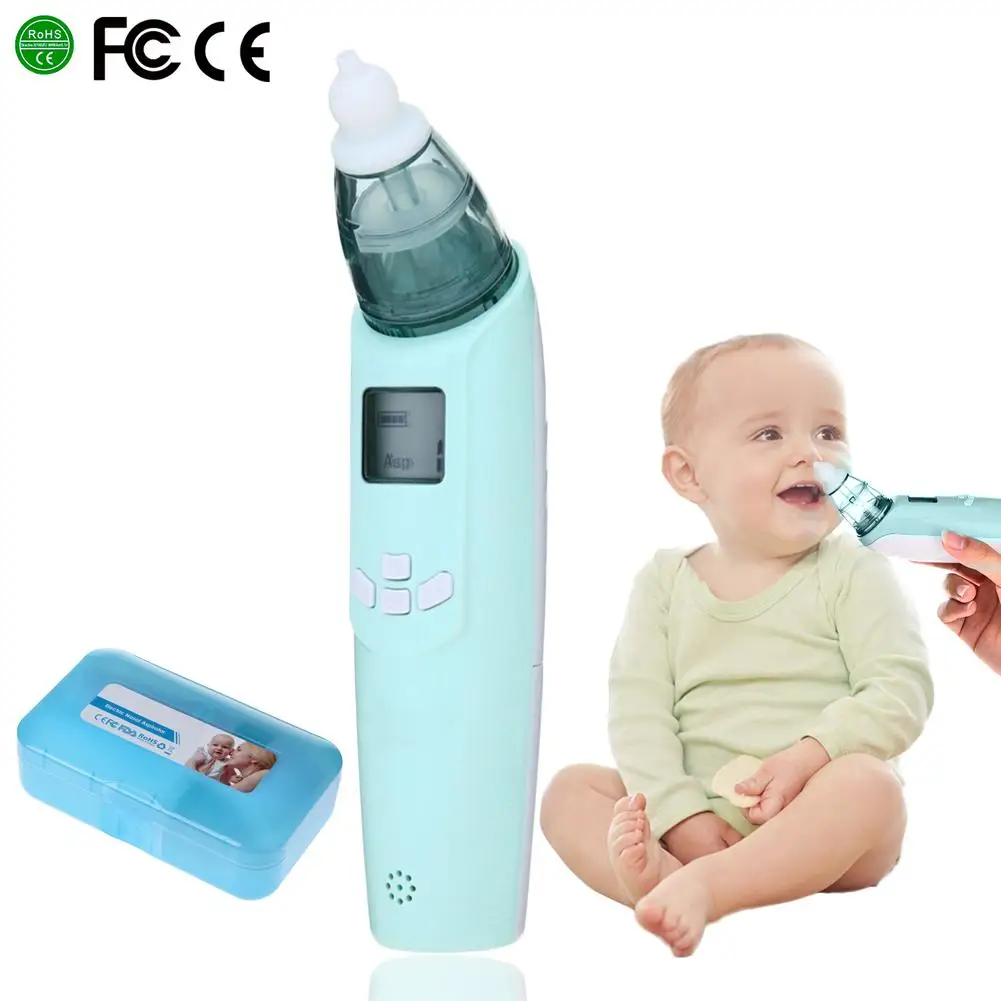 

Новейший безопасный Электрический Назальный аспиратор для безопасности детей безопасный гигиенический очиститель носа для новорожденных...