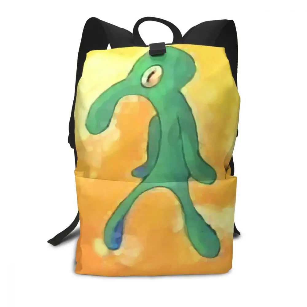 Spongebob Backpack Old Bold And Brash Backpacks High quality Trendy Bag Travel Multi Purpose Pattern Men- Women Teen Bags