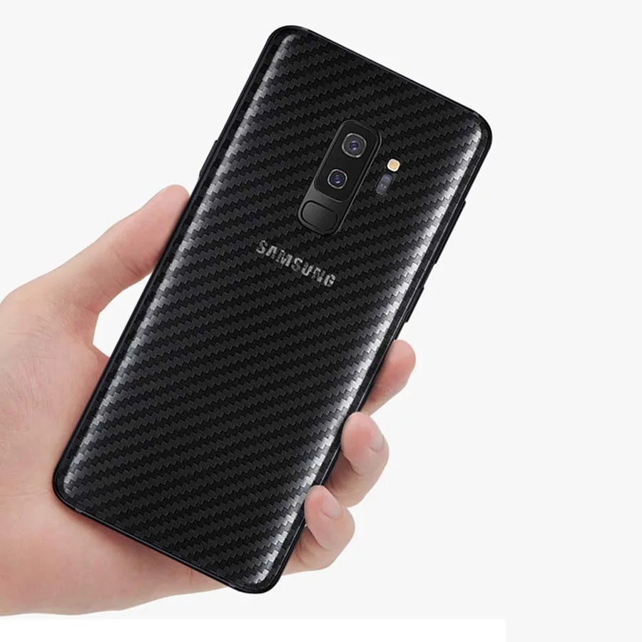 Dahaby 5 шт./лот 3D углерода Волокно мягкая задняя Экран протектор Стикеры для Samsung Galaxy