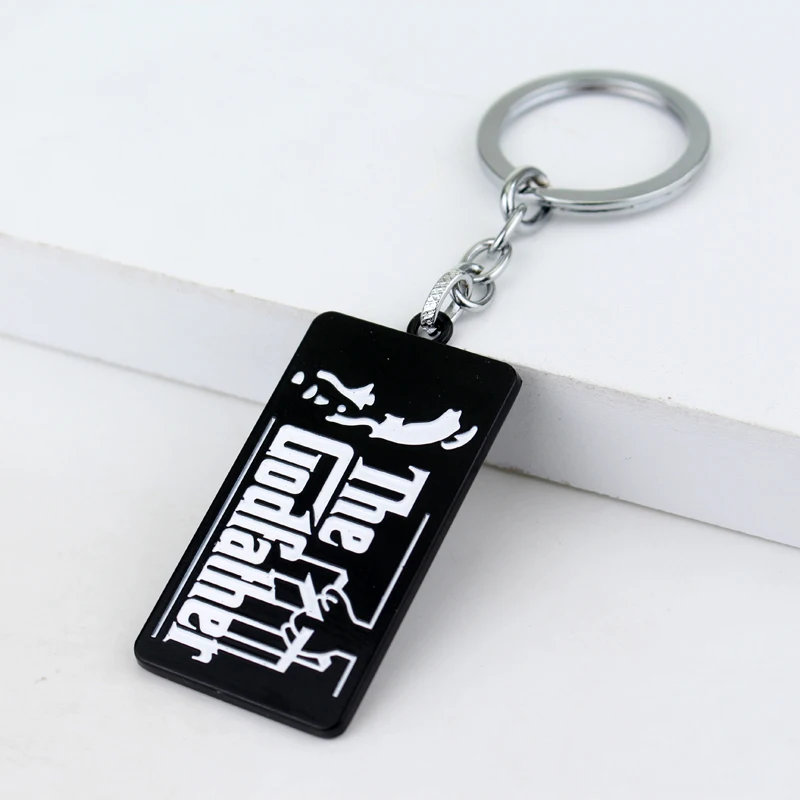 Американский Классический брелок с логотипом крестного отца в виде гангстерской