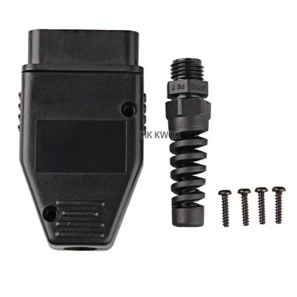 2 шт. OBD 2 OBD2 OBDII разъем EOBD/JOBD/odb/odbii/EOBD2/obd11/J1962 мужской переходник проводки кабеля