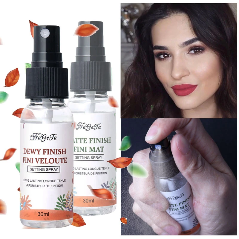 Жидкий фиксатор для нанесения основы спрей макияжа Увлажняющий Осветляющий Уход