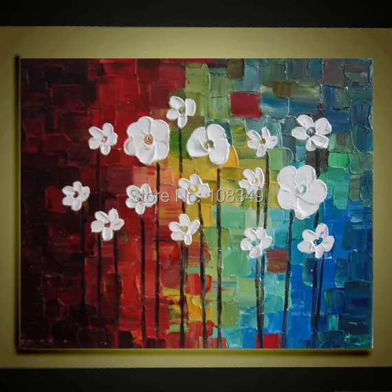 Ручная роспись маслом на холсте стены искусства холст картины настенные для