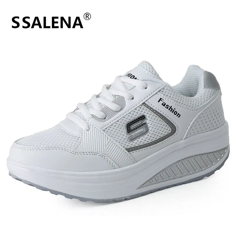 

Женские кроссовки для бега, демисезонные, дышащие, на платформе, с амортизацией, для бега, прогулок, A681