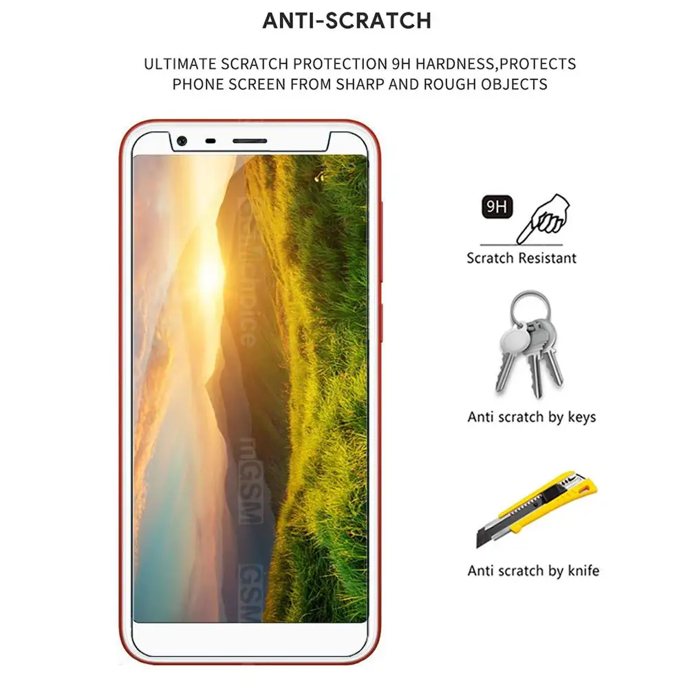 Закаленное стекло премиум класса для Meizu M8/M8 LITE защитная пленка из закаленного