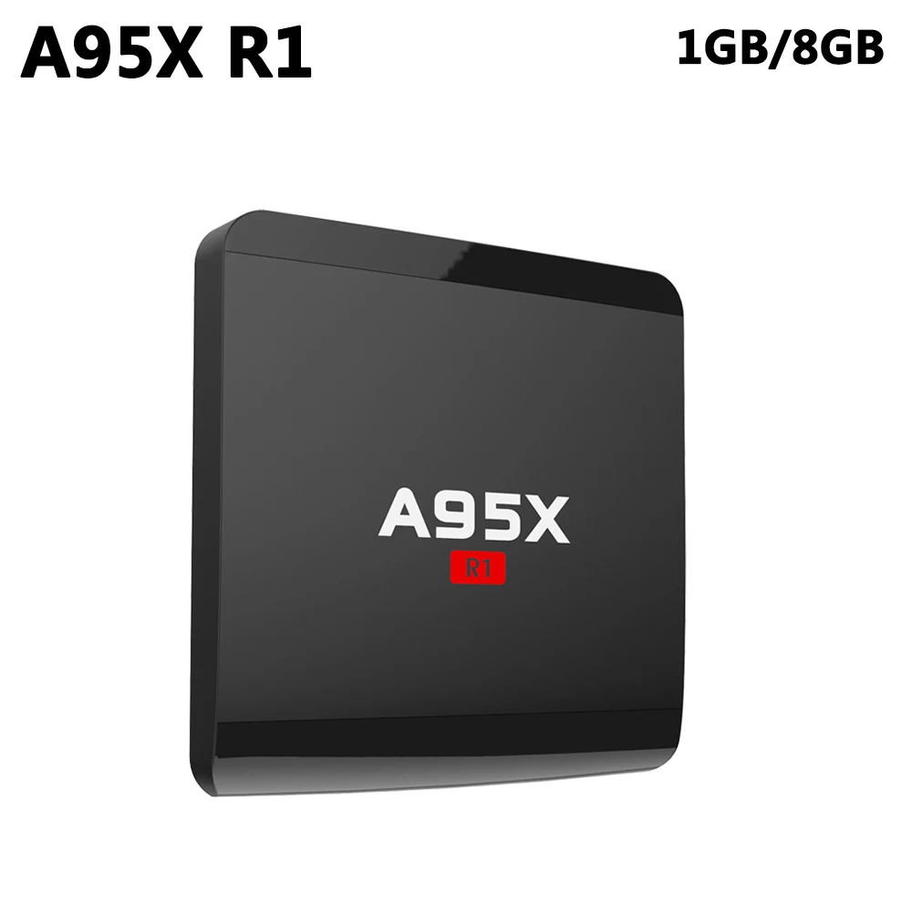 A95X R1 Amlogic S905W четырехъядерный процессор Android 7,1 ТВ-приставка 2 ГБ DDR3 16 Гб rom 4K HD медиаплеер 2,4 ГГц Wifi смарт-приставка PK X96 TX3 - Цвет: only 1GB 8GB TV box