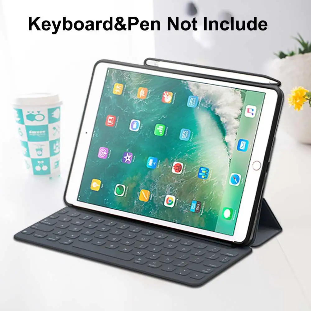 WOWCASE протектор чехол для iPad Pro 12,9 карандашница Сверхтонкий чехол для телефона из мягкого Edge защитный чехол-накладка на заднюю панель для iPad Pro 12,9 /