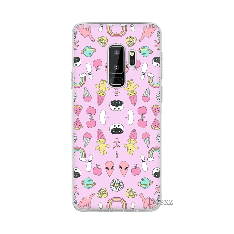 Чехол для мобильного телефона Desxz Girly Pastel Witch Samsung Galaxy A10 A30 A40 A50 A70 A3 A5 A6 A8 Plus защитный