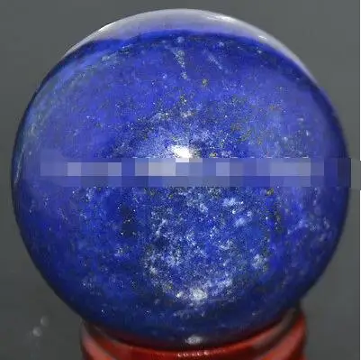 YM 304 GIGANTIC AFGAN LAPIS LAZULI 50mm GEM STONE CRYSTAL BALL | Дом и сад