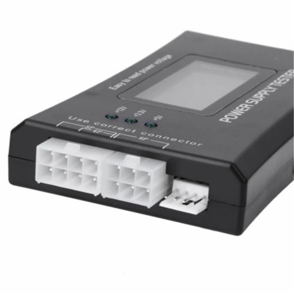Hot Digital LCD Display PC Computer 20/24 Pin Power Supply Tester Checker Measuring Diagnostic Tools Free shipping | Инструменты